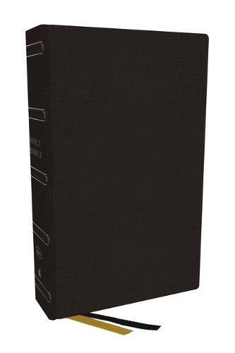 Cover image for KJV Holy Bible, Center-Column Reference Bible, Genuine Leather, Black, 73,000+ Cross References, Red Letter, Comfort Print: King James Version