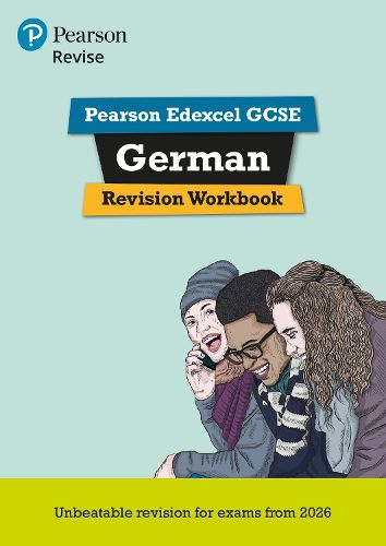 Cover image for Pearson Revise Edexcel GCSE German Revision Workbook - for 2026, 2027 exams (new specification)