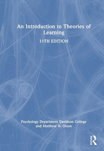 Cover image for An Introduction to Theories of Learning
