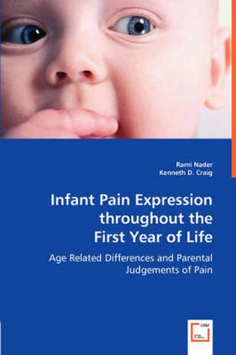 Cover image for Infant Pain Expression throughout the First Year of Life