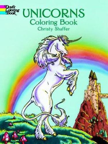 Cover image for Unicorns Colouring Book