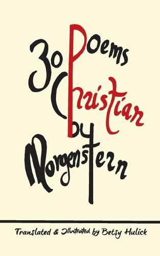 Cover image for 30 Poems by Christian Morgenstern