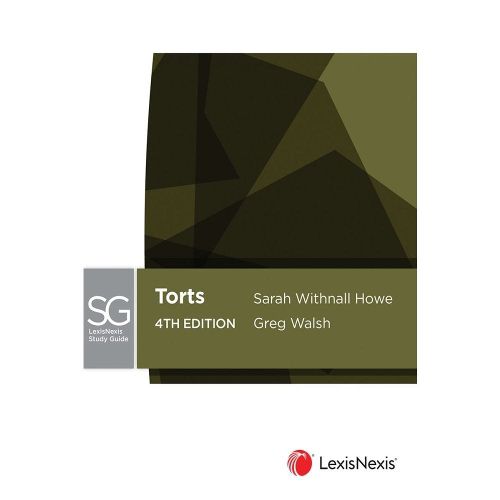 Cover image for LexisNexis Study Guide: Torts
