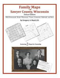 Cover image for Family Maps of Sawyer County, Wisconsin