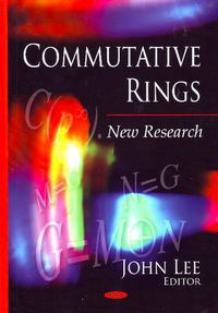 Cover image for Commutative Rings: New Research