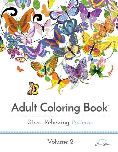 Cover image for Adult Coloring Book: Stress Relieving Patterns, Volume 2