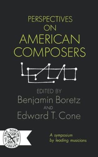 Cover image for Perspectives on American Composers