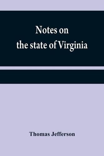 Cover image for Notes on the state of Virginia