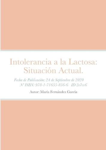 Cover image for Intolerancia a la Lactosa