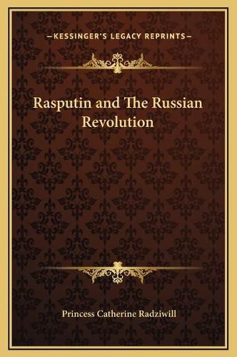 Cover image for Rasputin and the Russian Revolution