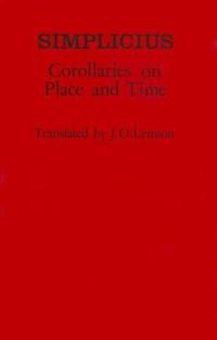 Cover image for Corollaries on Place and Time