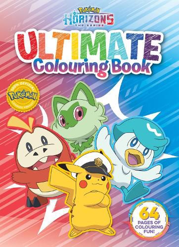 Cover image for Pokemon Horizons The Series: Ultimate Colouring Book