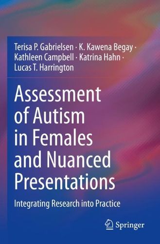Cover image for Assessment of Autism in Females and Nuanced Presentations