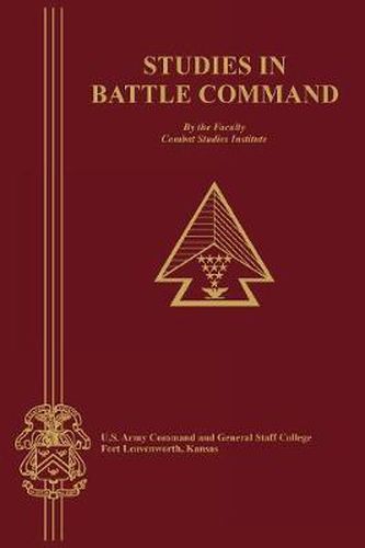 Cover image for Studies in Battle Command