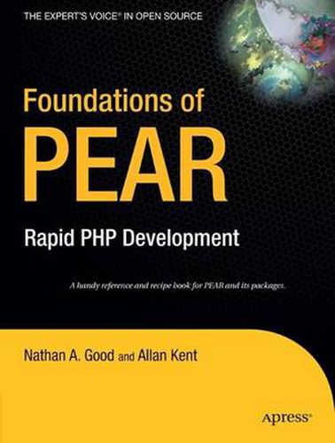 Cover image for Foundations of PEAR: Rapid PHP Development