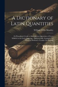 Cover image for A Dictionary of Latin Quantities