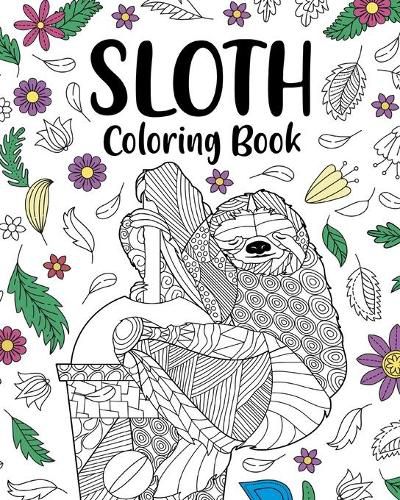 Cover image for Sloth Coloring Book