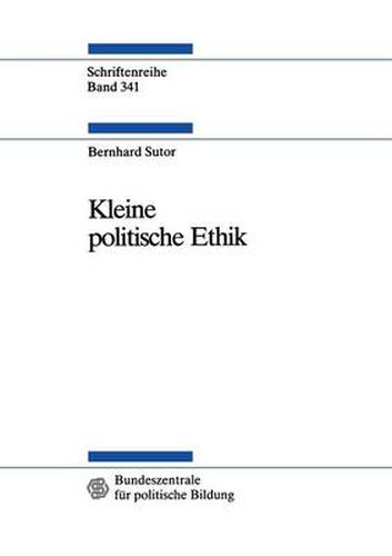 Cover image for Kleine Politische Ethik