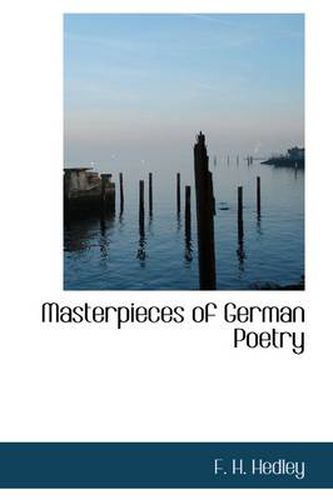 Masterpieces of German Poetry