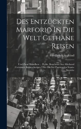 Cover image for Des Entzueckten Marforio In Die Welt Gethane Reisen