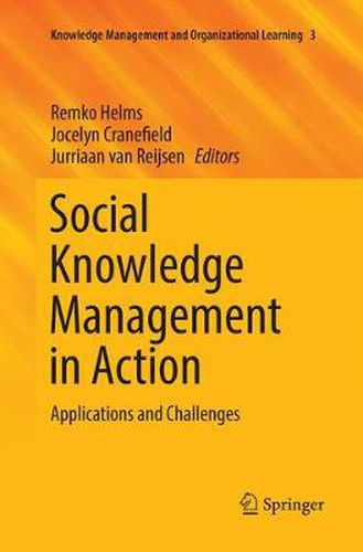 Cover image for Social Knowledge Management in Action: Applications and Challenges