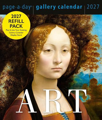 Cover image for Art Page-A-Day (R) Gallery Calendar Refill Pack 2027