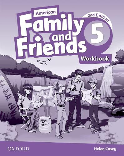 Cover image for American Family and Friends: Level Five: Workbook: Supporting all teachers, developing every child