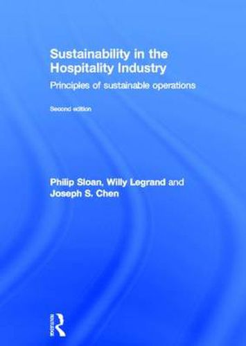 Cover image for Sustainability in the Hospitality Industry 2nd Ed: Principles of Sustainable Operations