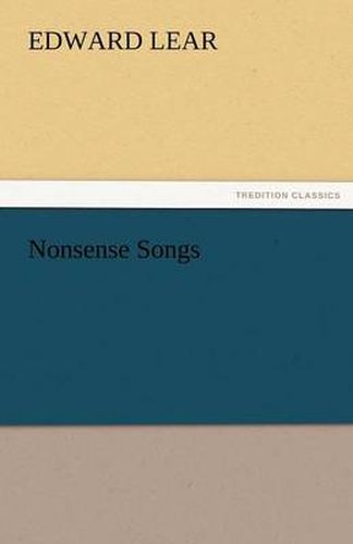 Cover image for Nonsense Songs