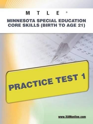 Cover image for Mtle Minnesota Special Education Core Skills (Birth to Age 21) Practice Test 1