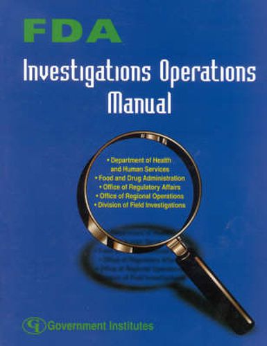 Cover image for FDA Investigations Operations Manual