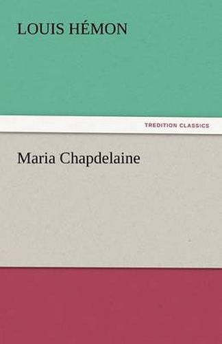Cover image for Maria Chapdelaine