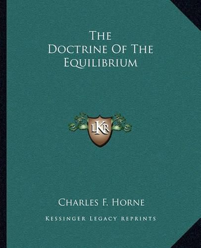 The Doctrine of the Equilibrium