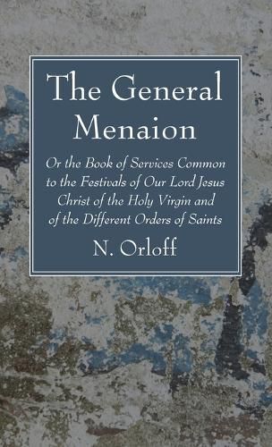 Cover image for The General Menaion