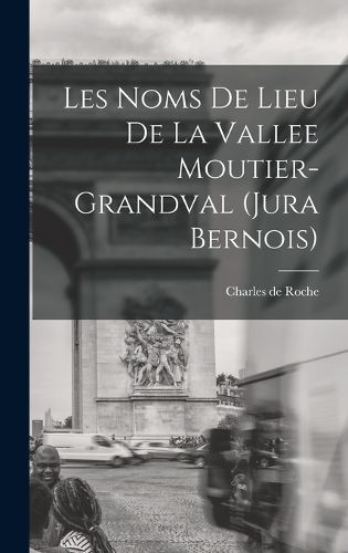 Cover image for Les noms de lieu de la Vallee Moutier-Grandval (Jura bernois)