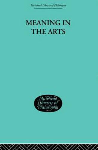 Cover image for Meaning in the Arts