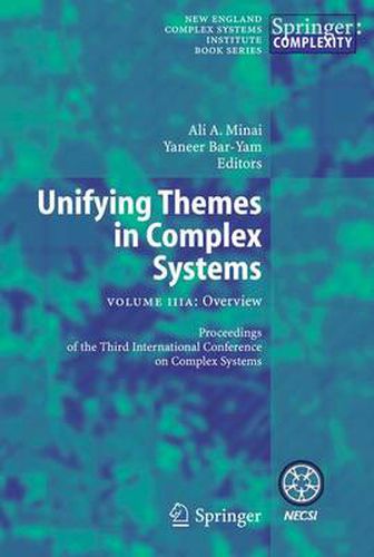 Cover image for Unifying Themes in Complex Systems: Volume IIIA: Overview