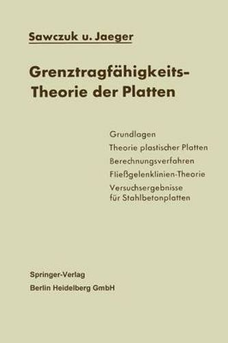 Cover image for Grenztragfahigkeits-Theorie der Platten