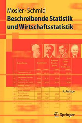 Cover image for Beschreibende Statistik und Wirtschaftsstatistik