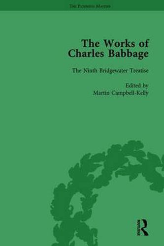 The Works of Charles Babbage Vol 9