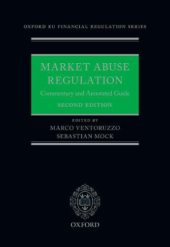 Market Abuse Regulation: Commentary and Annotated Guide