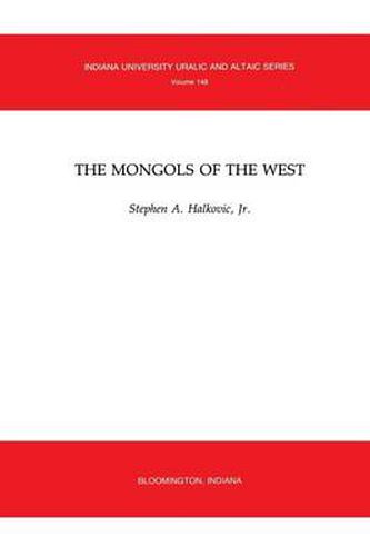 Cover image for The Mongols of the West