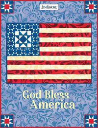Cover image for God Bless America Lined Journal