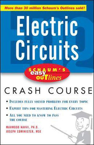 Cover image for Schaum's Easy Outline of Electric Circuits