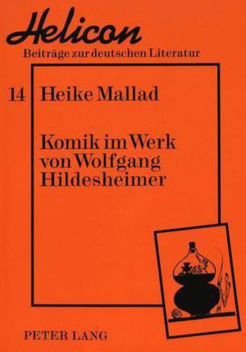 Cover image for Komik Im Werk Von Wolfgang Hildesheimer