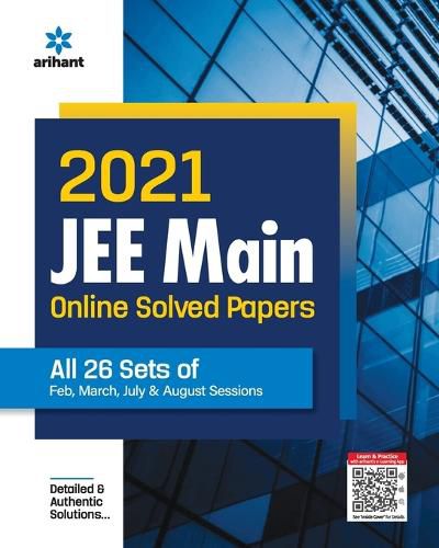 Cover image for 2021 Jee Main Online Solved Papers All 26 Sets of Feb, March, July & Aug Sessions