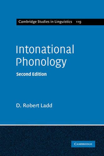 Cover image for Intonational Phonology