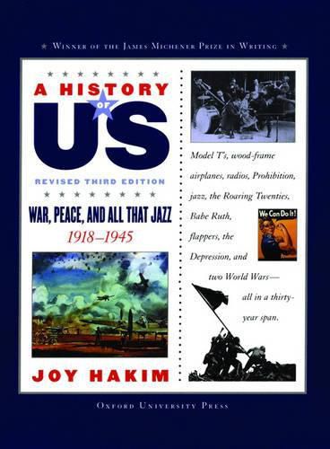 Cover image for A History of Us: War, Peace, and All That Jazz: 1918-1945 a History of Us Book Nine