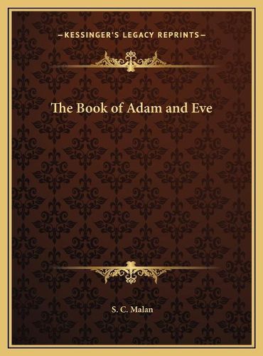 Cover image for The Book of Adam and Eve the Book of Adam and Eve
