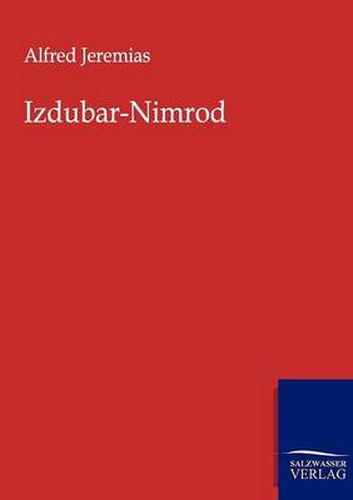 Cover image for Izdubar-Nimrod